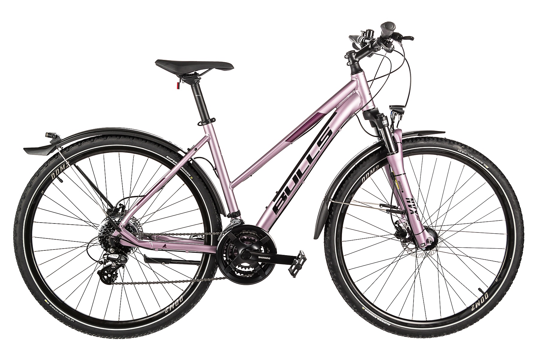 BULLS Cross Bike Street - Damen Trapez lavender fog matt - 2023