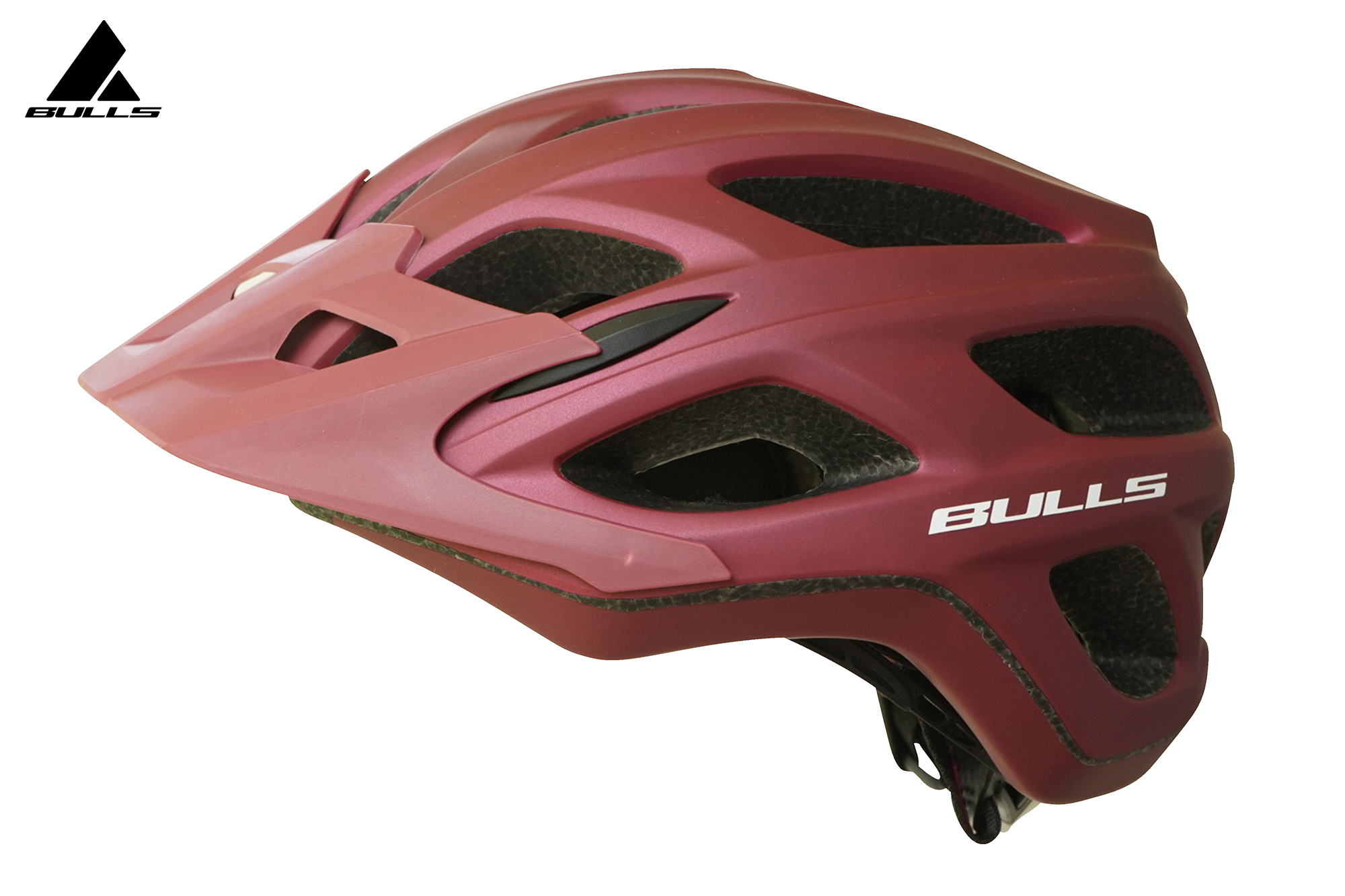 BULLS Helm Copperhead RS - burgundy
