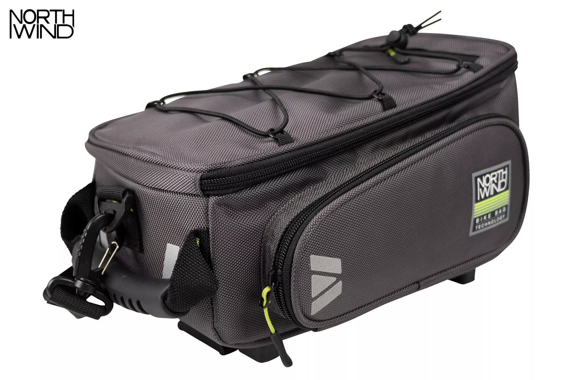 NORTHWIND Classic 2.0 grau - Gepäckträgertasche