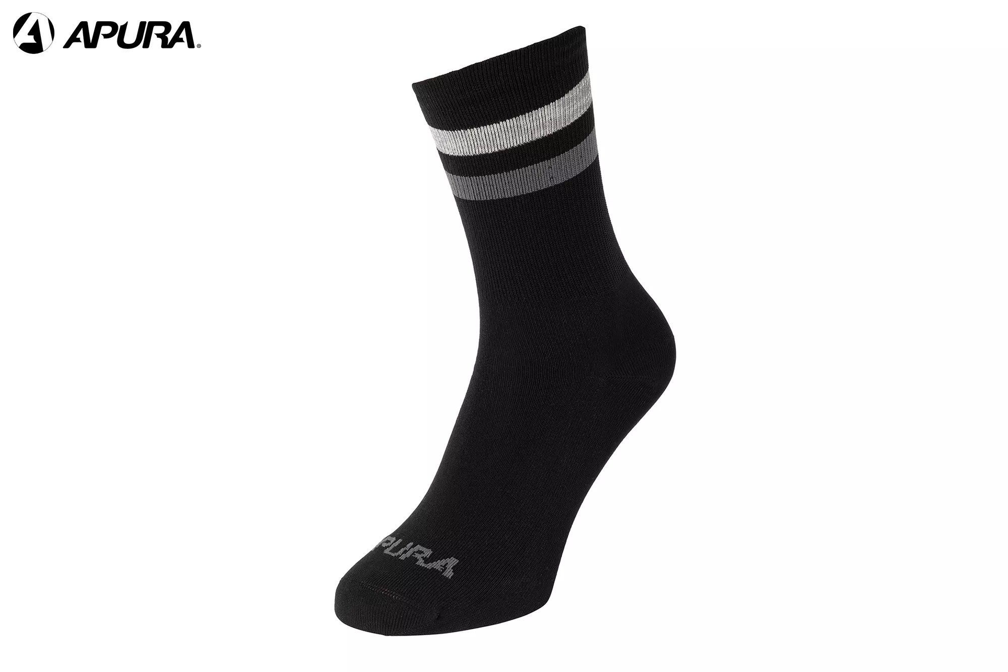 APURA High-Vis Socken - schwarz / reflektierend