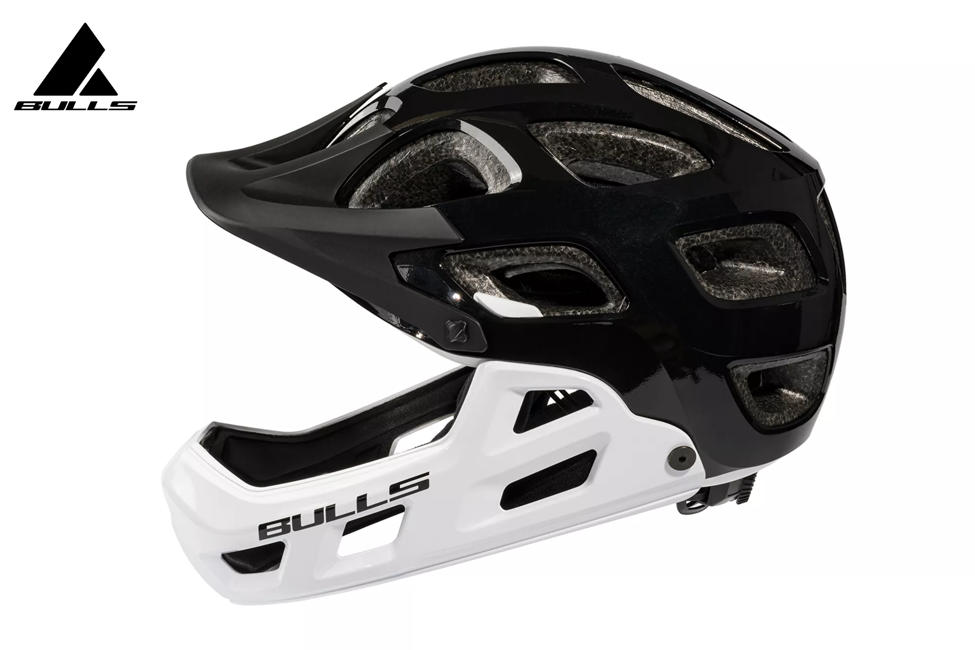 BULLS Whistler CG - Helm - schwarz / weiß