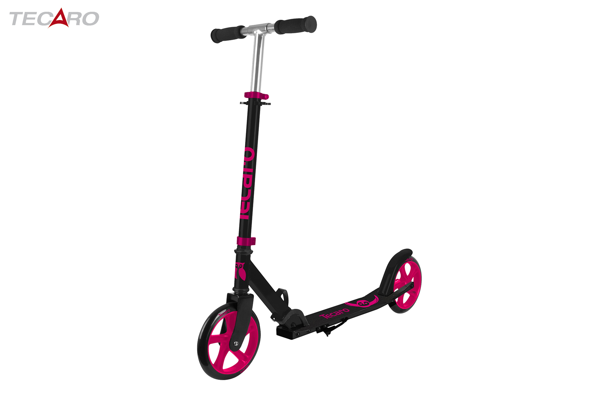 TECARO Scooter Speed 205 - schwarz / pink