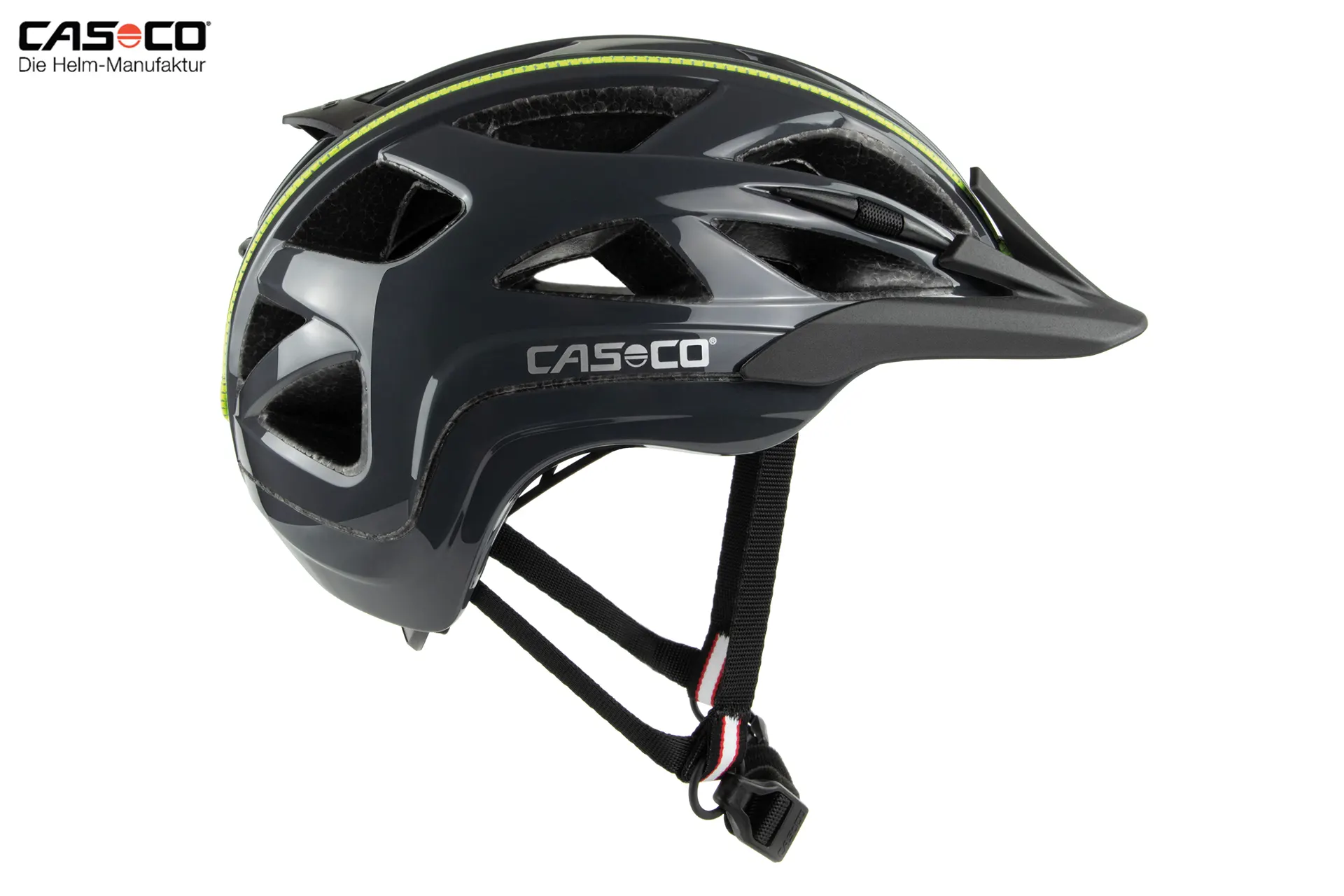CASCO Activ2 - dunkelgrau / neon - Helm