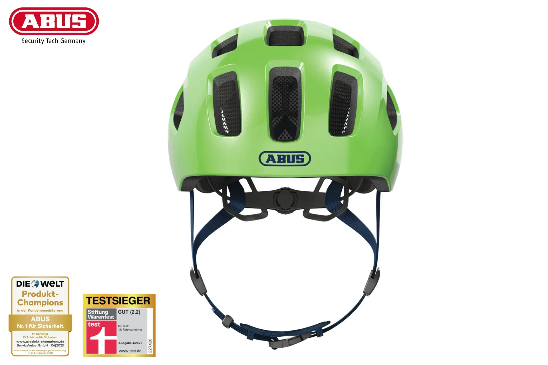 ABUS Youn-I 2.0 - Jugendhelm sparkling green S