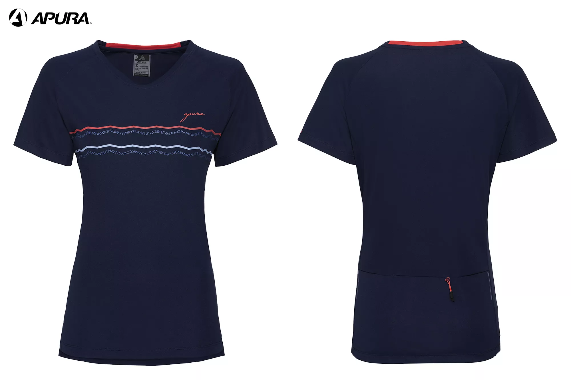 APURA Idia 2.0 - Shirt Damen - dunkelblau