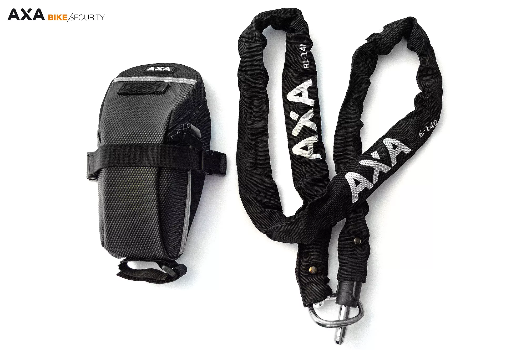 AXA RLC 140 bag - Einsteckkette f. Rahmenschloss mit Tasche