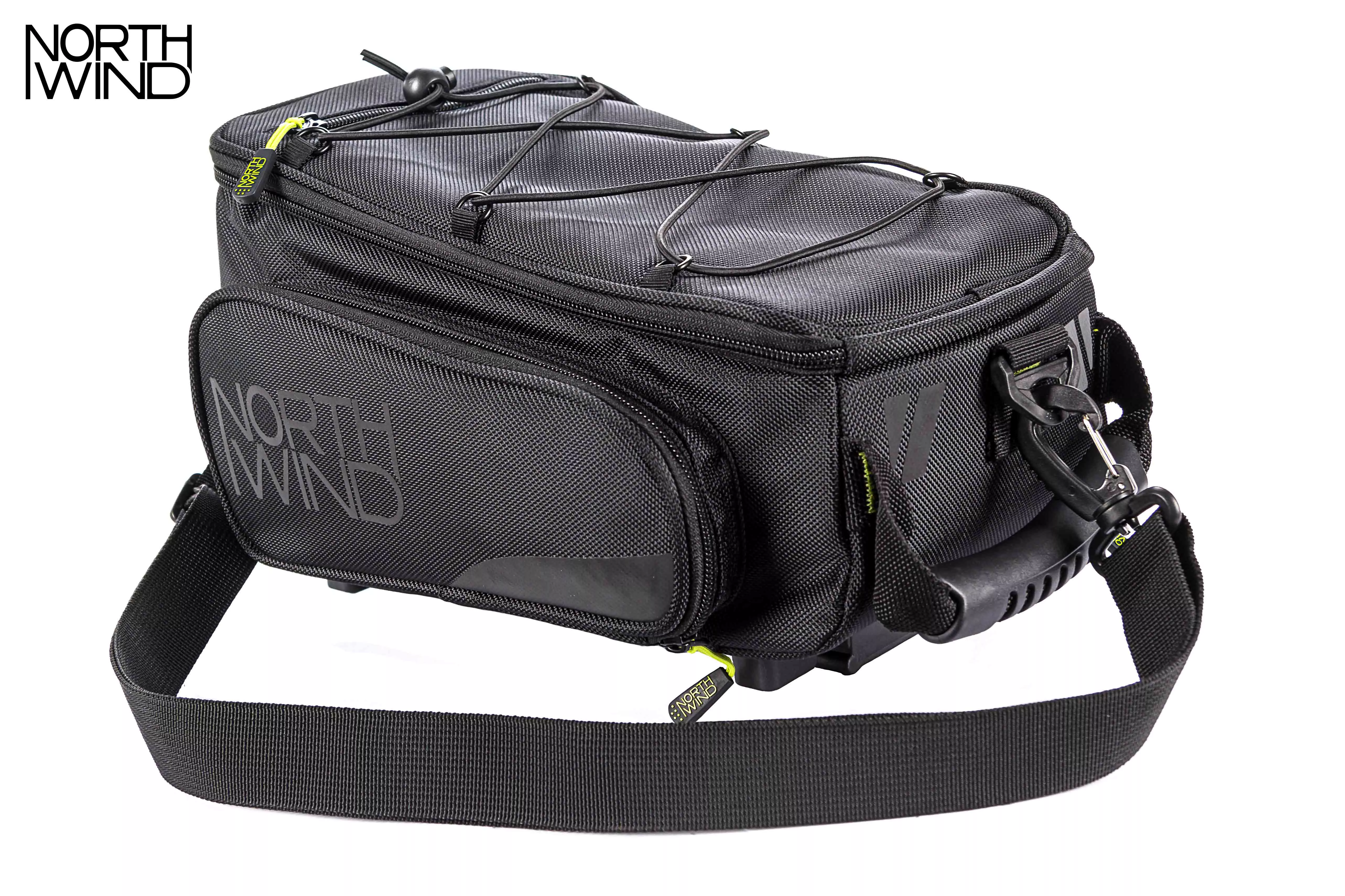 NORTHWIND Classic - schwarz -Gepäckträgertasche