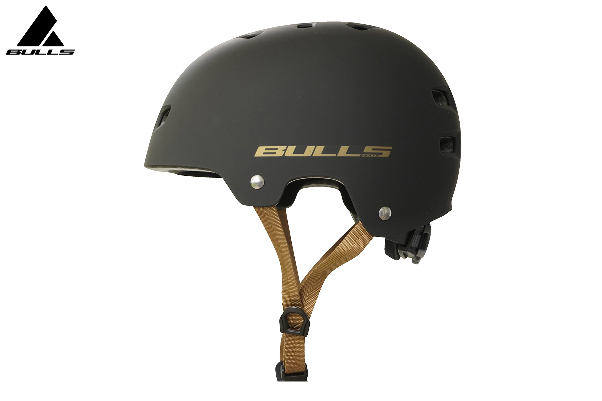 BULLS Helm Commander - black / ocker